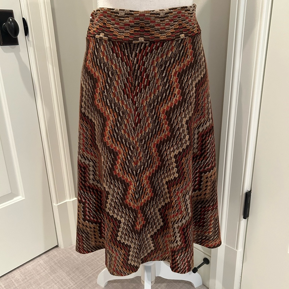 Maxi knit skirt